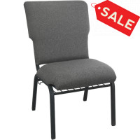 Flash Furniture EPCHT-113 Advantage Fossil Discount Church Chair - 21 in. Wide